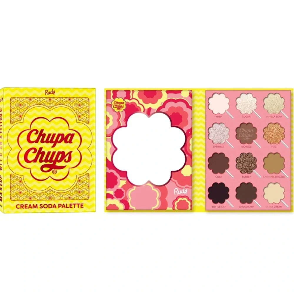 RUDE Chupa Chups Cream Soda 12 Color Palette